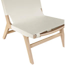  Meridian Rawlins Cream Vegan Leather Upholstered Accent Chair IMAGE 6