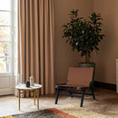  Meridian Rawlins Cognac Vegan Leather Upholstered Accent Chair IMAGE 2