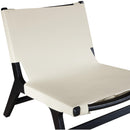  Meridian Rawlins Cream Vegan Leather Upholstered Accent Chair IMAGE 6