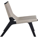  Meridian Rawlins Taupe Vegan Leather Upholstered Accent Chair IMAGE 4