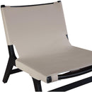  Meridian Rawlins Taupe Vegan Leather Upholstered Accent Chair IMAGE 6