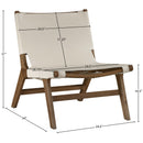 Manufacturer Color_Beige -- Meridian Rawlins Stationary Accent Chair IMAGE 8