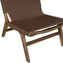  Meridian Rawlins Brown Vegan Leather Upholstered Accent Chair IMAGE 6
