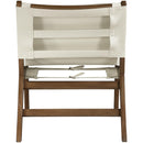  Manufacturer Color_Cream -- Rawlins Cream Vegan Leather Upholstered Accent Chair IMAGE 4