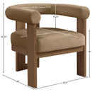  Manufacturer Color_Beige -- Meridian Arienzo Stationary Accent Chair IMAGE 9