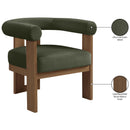  Manufacturer Color_Green -- Arienzo Green Velvet Performance Fabric Upholstered Accent Chair IMAGE 10