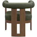  Manufacturer Color_Green -- Arienzo Green Velvet Performance Fabric Upholstered Accent Chair IMAGE 5