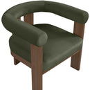  Manufacturer Color_Green -- Arienzo Green Velvet Performance Fabric Upholstered Accent Chair IMAGE 7