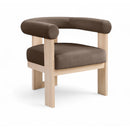  Manufacturer Color_Brown -- Meridian Arienzo Stationary Accent Chair IMAGE 1