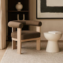  Manufacturer Color_Brown -- Meridian Arienzo Stationary Accent Chair IMAGE 2