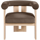  Manufacturer Color_Brown -- Meridian Arienzo Stationary Accent Chair IMAGE 3