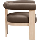  Manufacturer Color_Brown -- Meridian Arienzo Stationary Accent Chair IMAGE 4