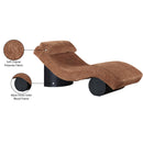  Manufacturer Color_Cognac -- Marcella Cognac Fabric Upholstered Chaise Lounge IMAGE 10