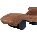  Manufacturer Color_Cognac -- Marcella Cognac Fabric Upholstered Chaise Lounge IMAGE 6