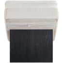  Manufacturer Color_Cream -- Marcella Cream Fabric Upholstered Chaise Lounge IMAGE 5