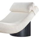  Manufacturer Color_Cream -- Marcella Cream Fabric Upholstered Chaise Lounge IMAGE 6