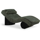  Manufacturer Color_Green -- Marcella Green Fabric Upholstered Chaise Lounge IMAGE 1