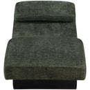  Manufacturer Color_Green -- Marcella Green Fabric Upholstered Chaise Lounge IMAGE 3