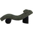  Manufacturer Color_Green -- Marcella Green Fabric Upholstered Chaise Lounge IMAGE 4