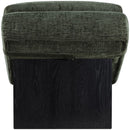  Meridian Marcella Green Fabric Upholstered Chaise Lounge IMAGE 5