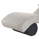 Manufacturer Color_Grey -- Marcella Grey Fabric Upholstered Chaise Lounge IMAGE 7