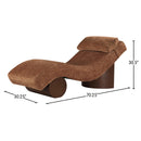  Manufacturer Color_Cognac -- Meridian Marcella Chaise IMAGE 8
