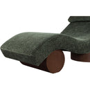  Manufacturer Color_Green -- Marcella Green Fabric Upholstered Chaise Lounge IMAGE 7