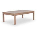  Meridian Newport Natural Acacia Wood Outdoor Patio Coffee Table IMAGE 1