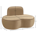  Manufacturer Color_Beige -- Meridian Swerve Stationary Chair IMAGE 13