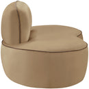  Manufacturer Color_Beige -- Meridian Swerve Stationary Chair IMAGE 4