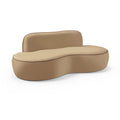  Manufacturer Color_Beige -- Meridian Swerve Stationary Loveseat IMAGE 1