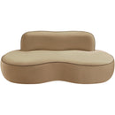  Manufacturer Color_Beige -- Meridian Swerve Stationary Loveseat IMAGE 8
