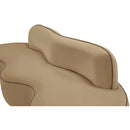  Meridian Swerve 101" Beige Velvet Upholstered Sofa IMAGE 12