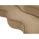  Manufacturer Color_Beige -- Meridian Swerve Stationary Sofa IMAGE 13