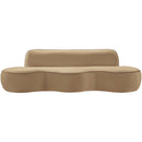 Manufacturer Color_Beige -- Meridian Swerve Stationary Sofa IMAGE 3
