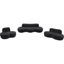  Manufacturer Color_Black -- Swerve Black Velvet Upholstered Chair IMAGE 12