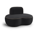  Manufacturer Color_Black -- Swerve Black Velvet Upholstered Chair IMAGE 1