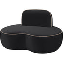  Manufacturer Color_Black -- Swerve Black Velvet Upholstered Chair IMAGE 7