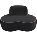  Manufacturer Color_Black -- Swerve Black Velvet Upholstered Chair IMAGE 8