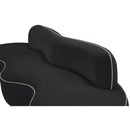  Manufacturer Color_Black -- Swerve 101" Black Velvet Upholstered Sofa IMAGE 12