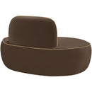  Manufacturer Color_Brown -- Swerve Brown Velvet Upholstered Chair IMAGE 5