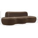  Manufacturer Color_Brown -- Swerve 101" Brown Velvet Upholstered Sofa IMAGE 18