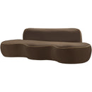  Manufacturer Color_Brown -- Swerve 101" Brown Velvet Upholstered Sofa IMAGE 6