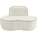  Manufacturer Color_Cream -- Swerve Cream Velvet Upholstered Chair IMAGE 3