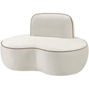  Manufacturer Color_Cream -- Swerve Cream Velvet Upholstered Chair IMAGE 7