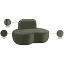  Manufacturer Color_Green -- Swerve Green Velvet Upholstered Chair IMAGE 14