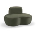  Manufacturer Color_Green -- Swerve Green Velvet Upholstered Chair IMAGE 1