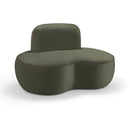  Manufacturer Color_Green -- Swerve Green Velvet Upholstered Chair IMAGE 1