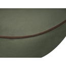 Meridian Swerve Green Velvet Upholstered Chair IMAGE 9