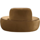  Manufacturer Color_Saddle -- Swerve Saddle Velvet Upholstered Chair IMAGE 5
